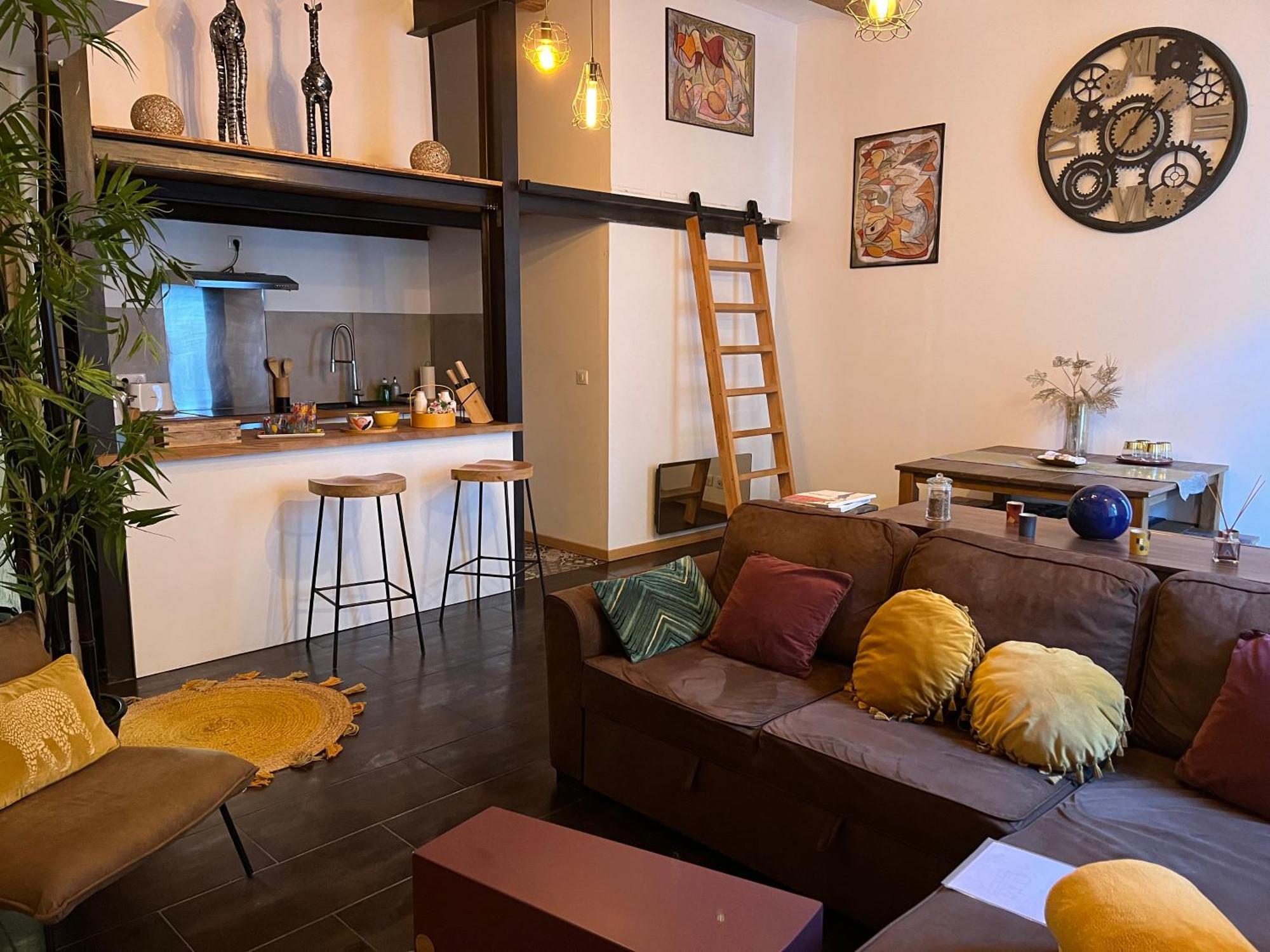 Appartement Atypique Cosy Entre Terre & Mer Марсилия Екстериор снимка